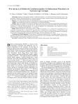 Prevalence of Dilated Cardiomyopathy in Doberman Pinschers in