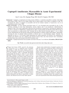 Captopril Ameliorates Myocarditis in Acute