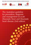 The Australian guideline for prevention, diagnosis and management