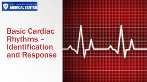 Basic Cardiac Rhythms - UT Health : The University of Toledo