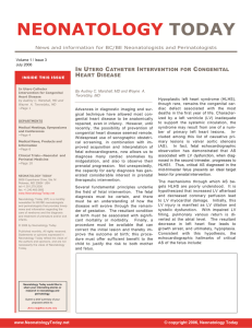 July - Neonatology Today