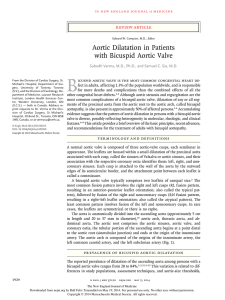 Aortic Dilatation in Patients with Bicuspid Aortic Valve