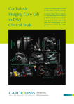 Cardialysis Imaging Core Lab in TAVI Clinical Trials
