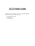 ACLS Study Guide - Centegra Health System
