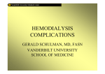 HEMODIALYSIS COMPLICATIONS