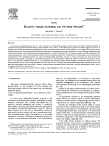 Systemic venous drainage: can we help Newton? - Area-c54