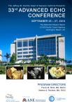 33rd ADVANCED ECHO CONFERENCE