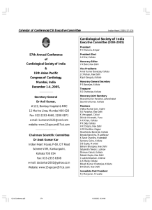 Cardiological Society of  India