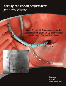 Raising the bar on performance for Atrial Flutter