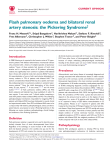 Flash pulmonary oedema and bilateral renal artery stenosis: the Pickering Syndrome †