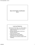 Basic ECG Rhythm Identification Part II Learning Objectives