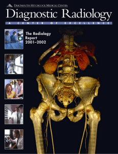 The Radiology Report 2001–2002 - Dartmouth