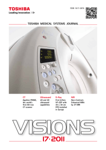 Aquilion PRIME - Toshiba Medical Systems Europe