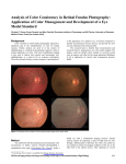 Analysis of Color Consistency in Retinal Fundus Photography: