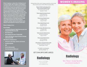 women`s imaging - Radiology Alliance