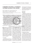 Ganglioglioma Presenting as a Meningioma: Case Report and