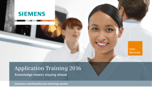 Application Training Brochure