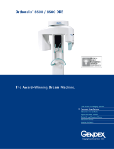 Gendex 8500 Brochure..