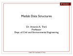 Matlab Data Structures