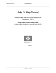Judy IV Shop Manual - Judy arrays