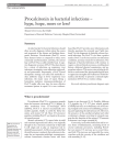 Procalcitonin in bacterial infections