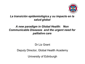 La transición epidemiológica y su impacto en la salud global A new