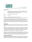 IDPH memo with flier - Centegra Health System