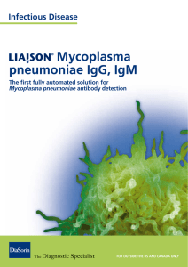 Mycoplasma pneumoniae IgG, IgM