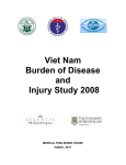 Viet Nam Burden of Disease and Injury Study 2008