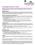 Fact Sheet neurological diseases in sheep