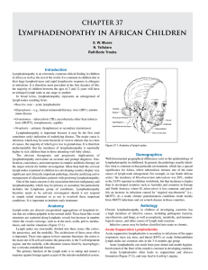 Lymphadenopathy in African Children