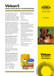 Virkon ® S - for Companion Animals