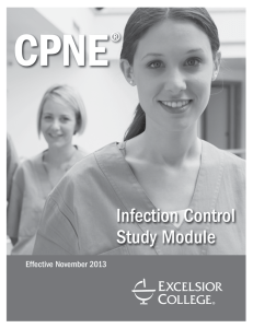 CPNE: Infection Control Study Module