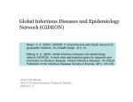 Global Infectious Diseases and Epidemiology Network (GIDEON)
