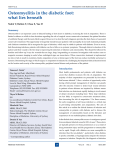 Osteomyelitis in the diabetic foot