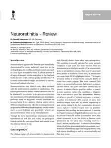 Neuroretinitis - Review