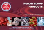 Blood Products Brochure - EEI Human Blood Products