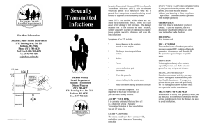 Sexually Transmitted Diseases