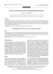 A case of cerebral abscess due to Cladophialophora