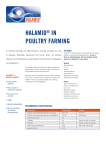 HALAMID® IN POULTRY FARMING