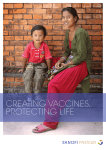 creating vaccines, protecting life