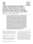 Increased F-Fluorodeoxyglucose Uptake in Benign, Nonphysiologic Lesions Found on Whole-Body Positron Emission Tomography/
