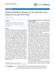 Human infectious diseases in the genomics era: Ripudaman K Bains