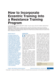 How to Incorporate Eccentric Training Into a Resistance