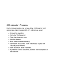 CHA Laboratory Problem Examples