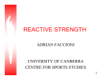 Reactive Strength Training by Adrian Faccioni