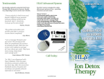 Ion Detox Therapy - HEAL NATURALLY HOLISTIC HEALTH