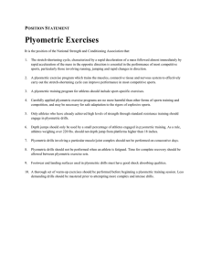 Plyometric Exercises - Section One Wrestling