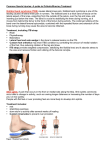 Common Sports Injuries: A guide to Orthotic/Bracing Treatment