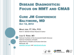 MMT AND CMAS - Cure JM Foundation